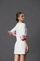 White Bloom Dress - Meeami Everyday - Meeami Fashion