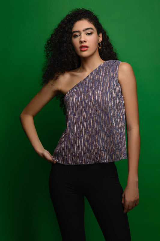 One Shoulder Party Top