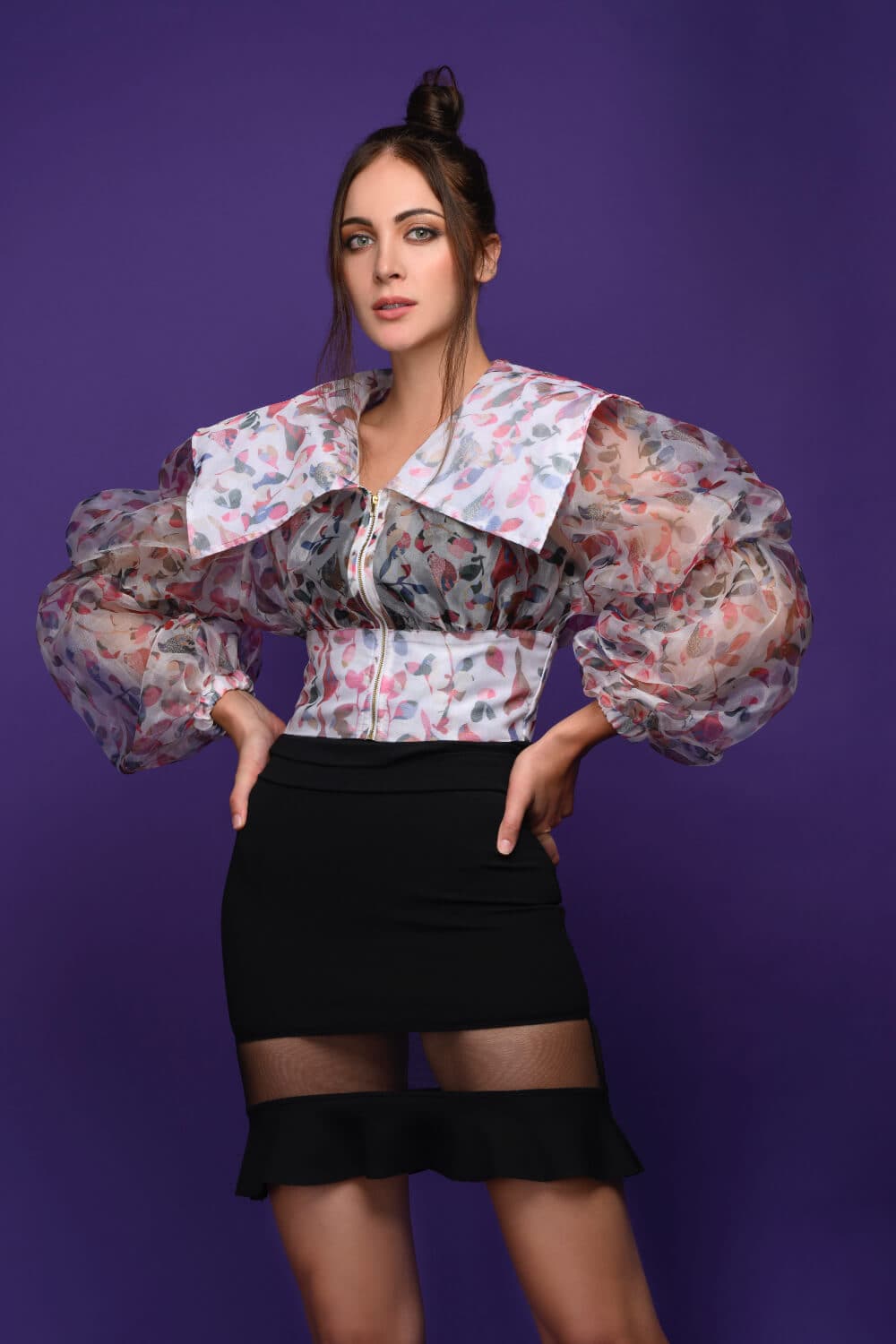 Birdie Puff Love Top - Meeami Fashion