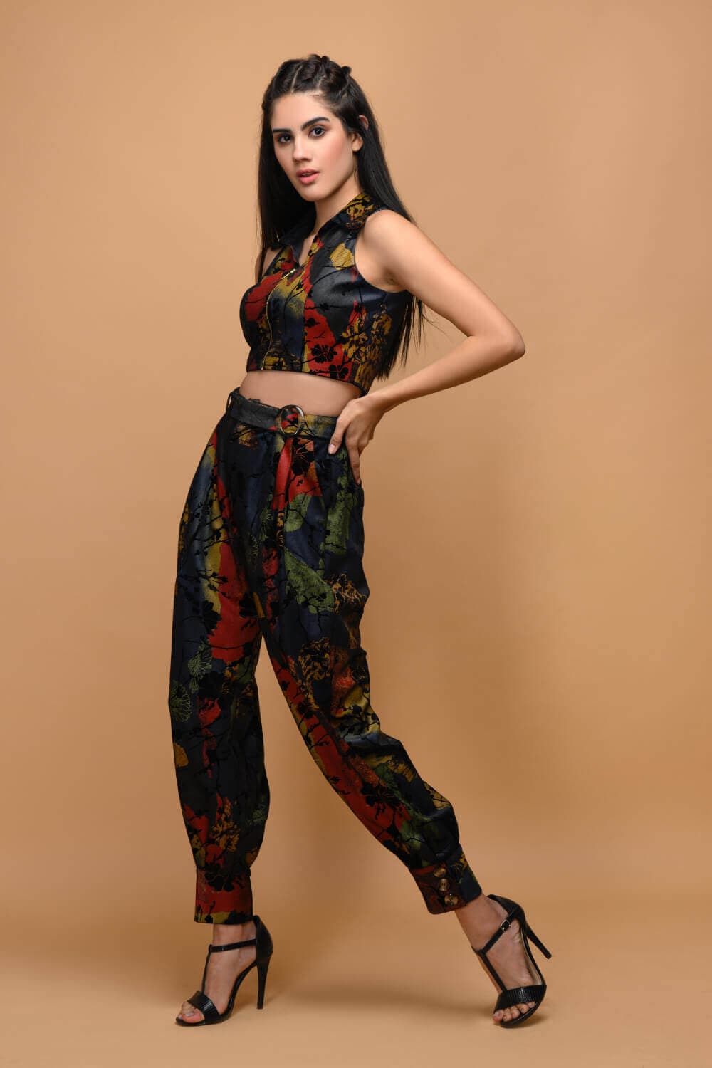 Red Berry Coord - Meeami Fashion